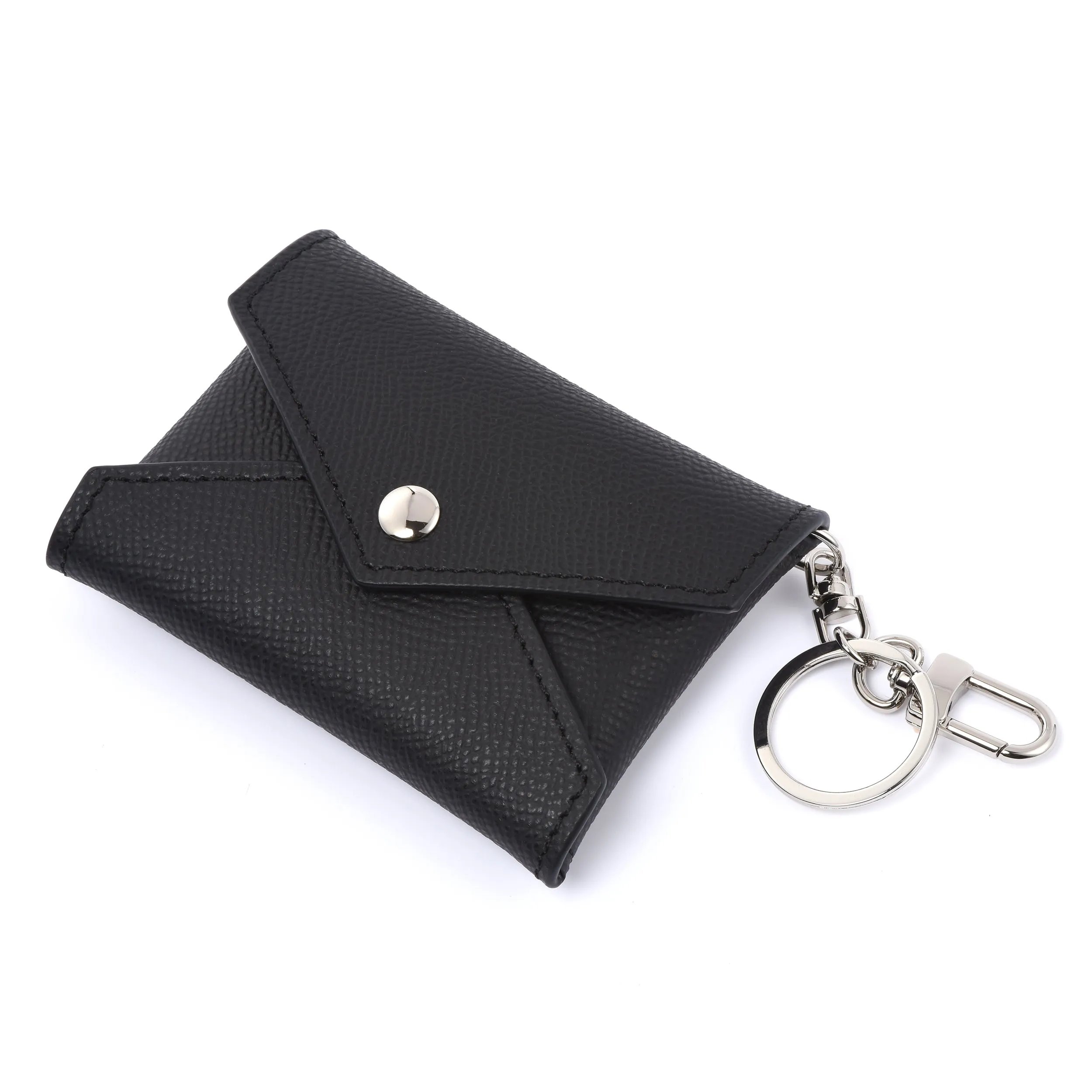 EPSOM LEATHER MINI ENVELOPE BAG CHARM CARD HOLDER