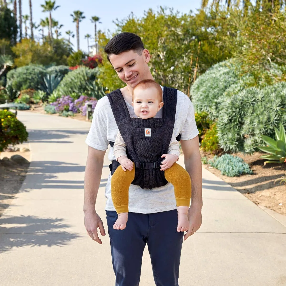 Ergobaby Aerloom Baby Carrier - Charcoal/Black