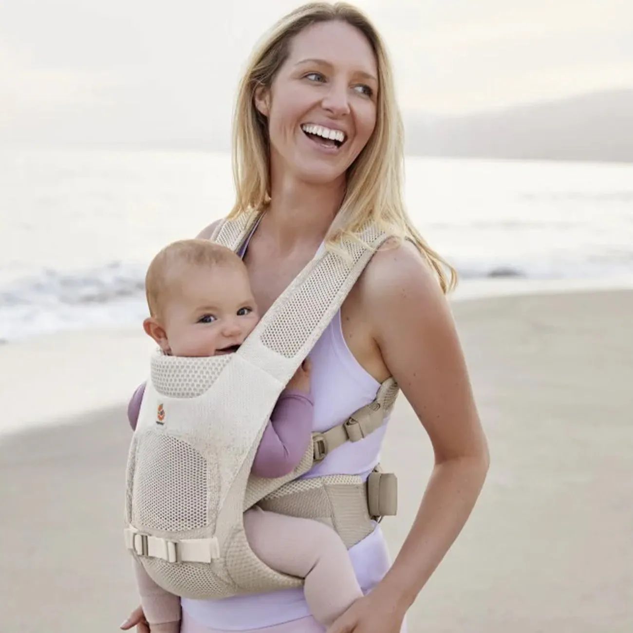 Ergobaby Aerloom Baby Carrier - Sandstone