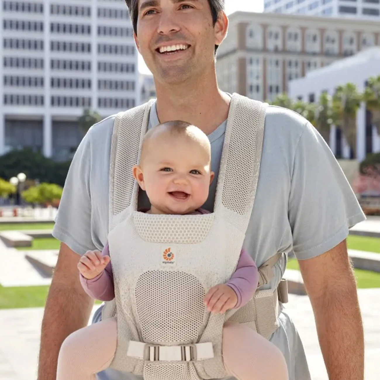 Ergobaby Aerloom Baby Carrier - Sandstone