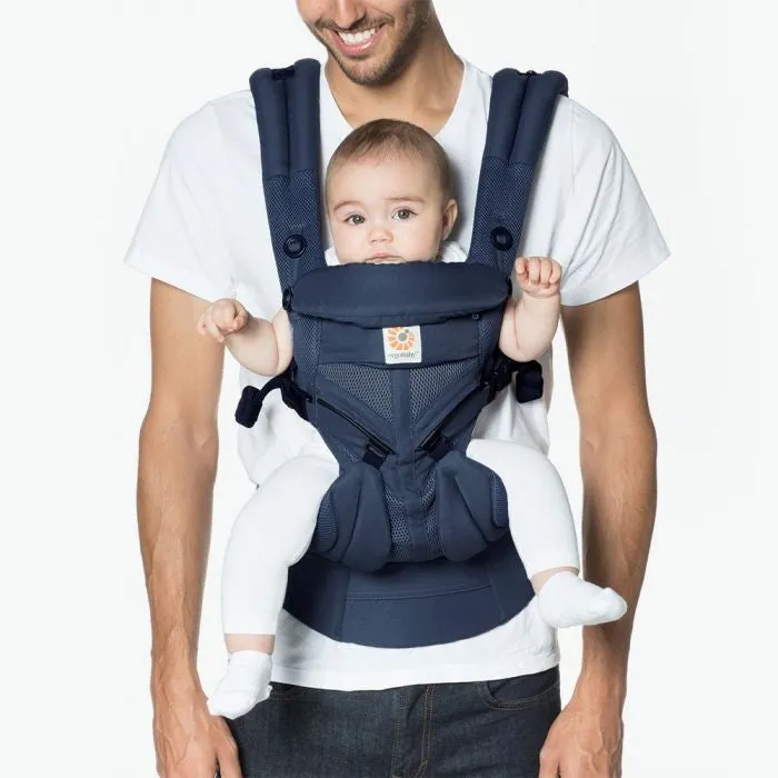 Ergobaby Omni 360 Baby Carrier - Cool Air Mesh (Midnight Blue)