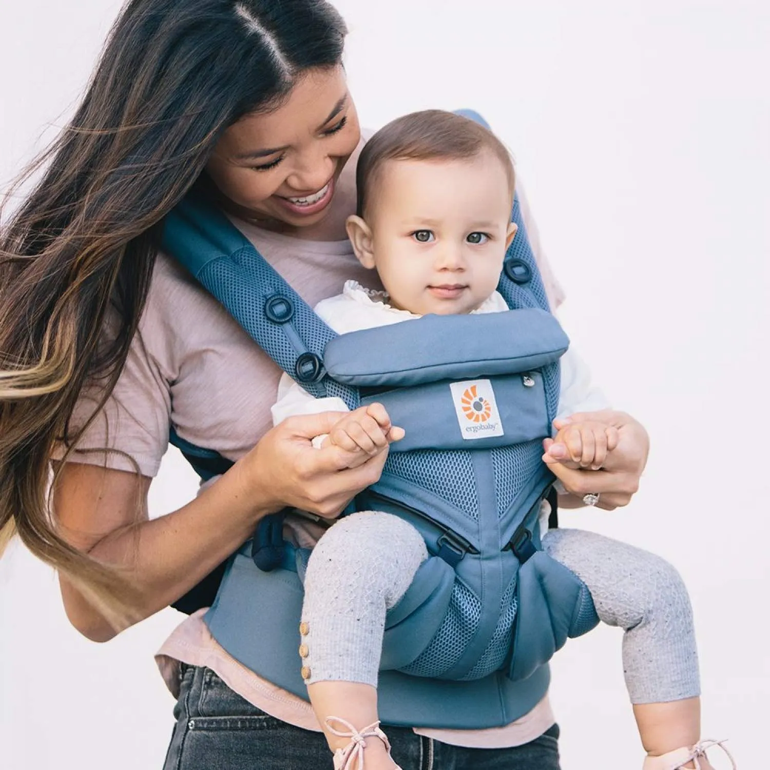 Ergobaby™ Omni 360 Cool Air Mesh Baby Carrier - Oxford Blue