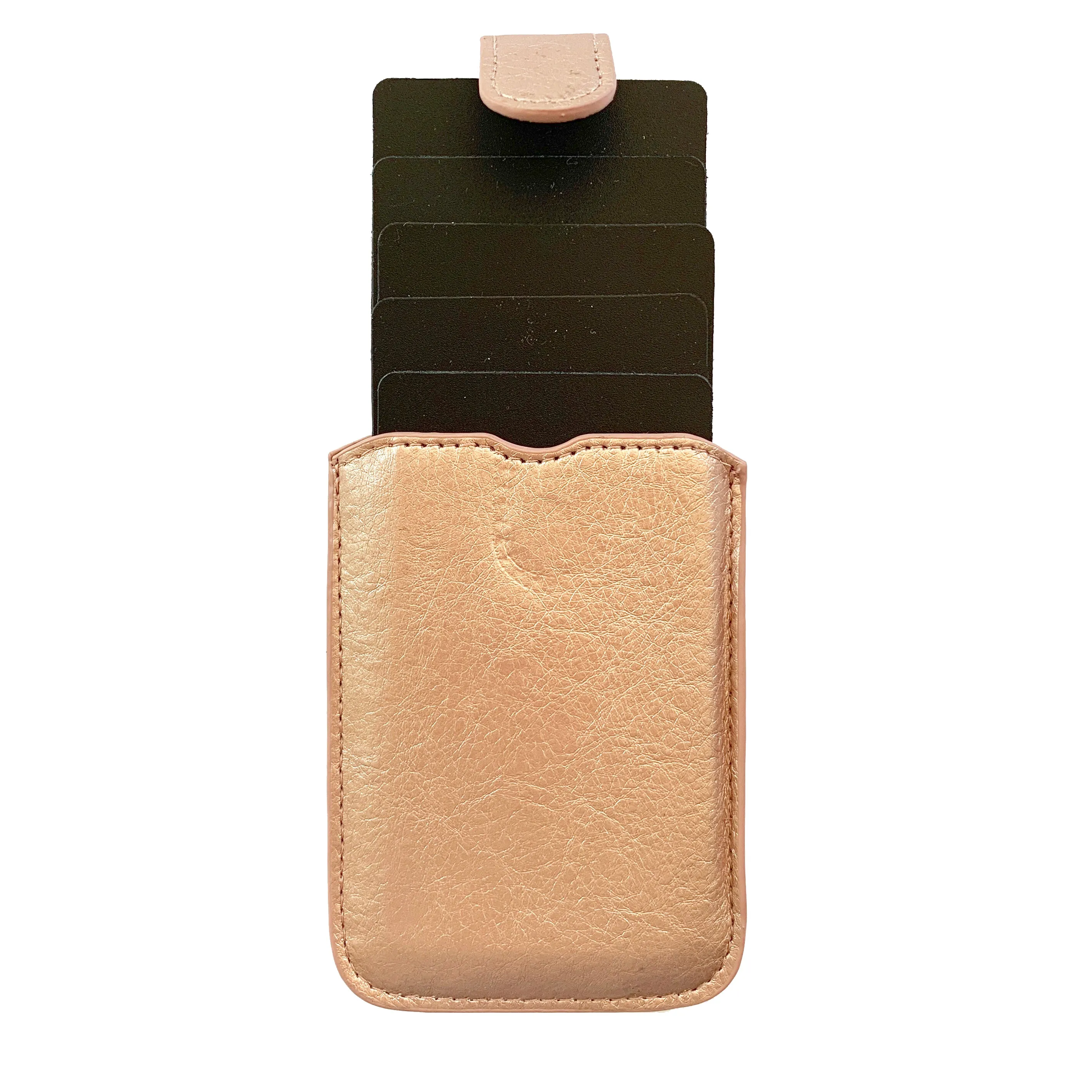 Extensive Card Pocket in Rose Gold