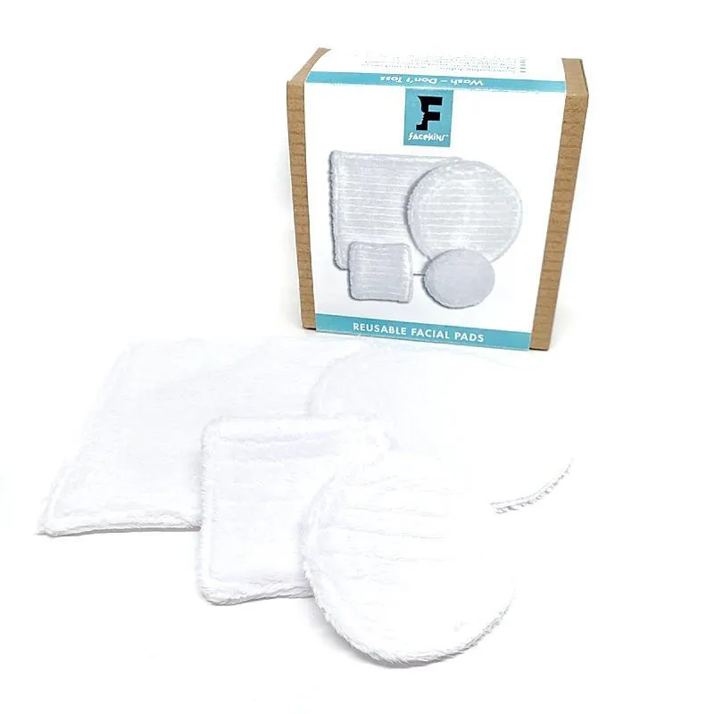 Face Pads - Set of 4 - Reusable Makeup Wipes by Facekins