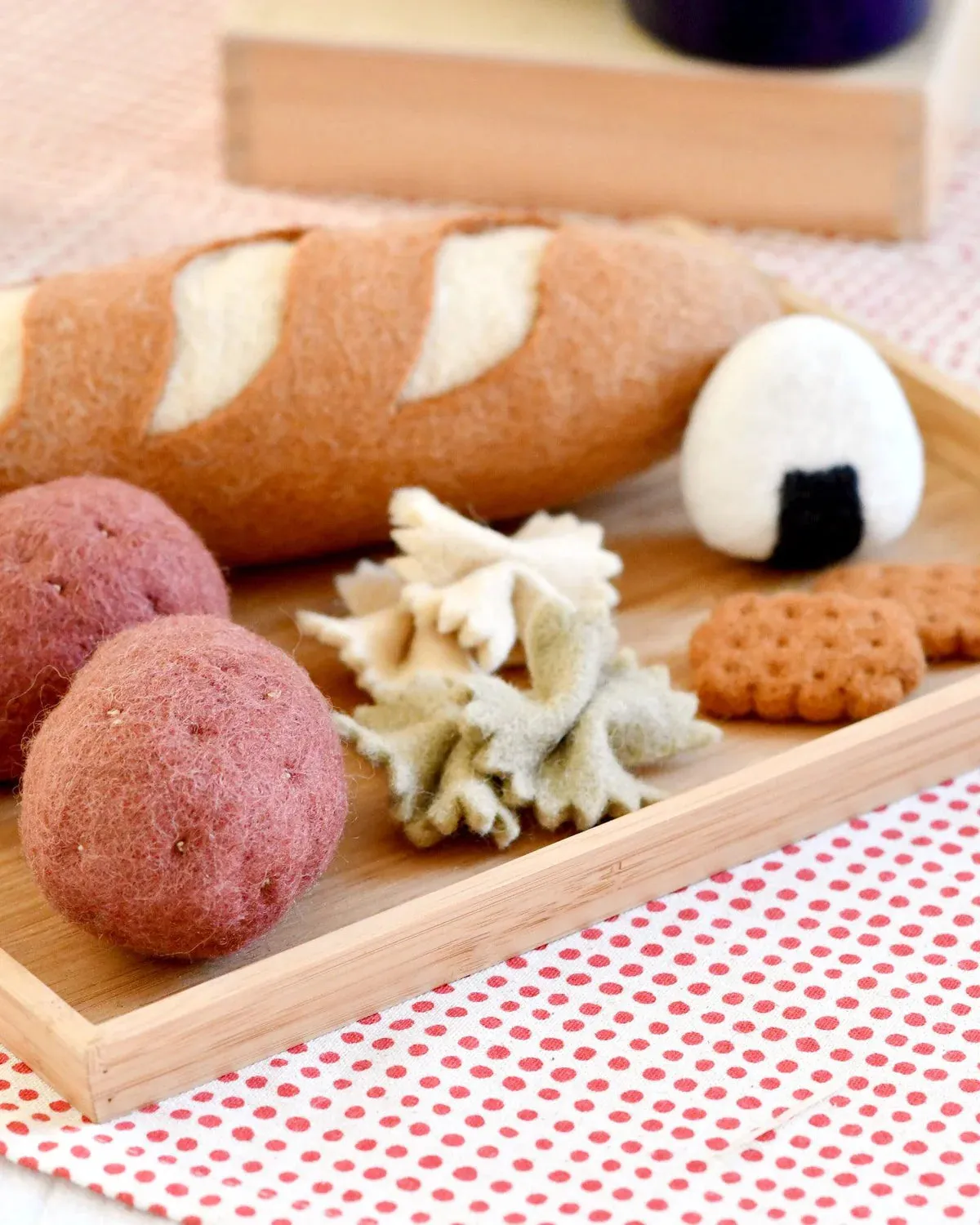 Felt Food Groups Play Set - Carbohydrates