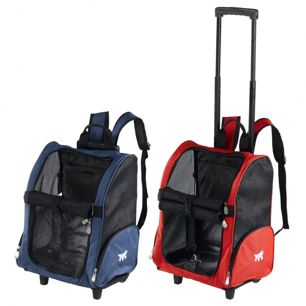 Ferplast Dog/Cat Ferplast animal trolley 32 x 28 x 51cm Max Load Red/Blue