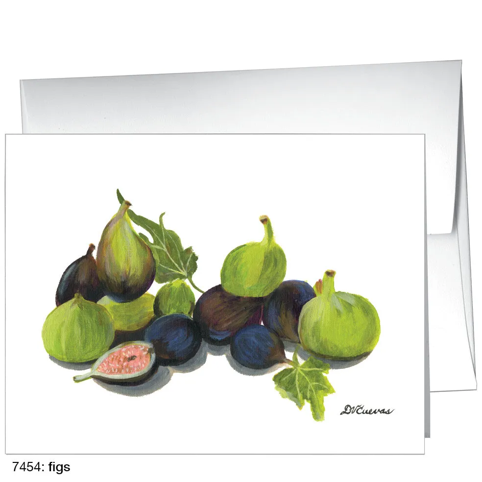 Figs, Greeting Card (7454)