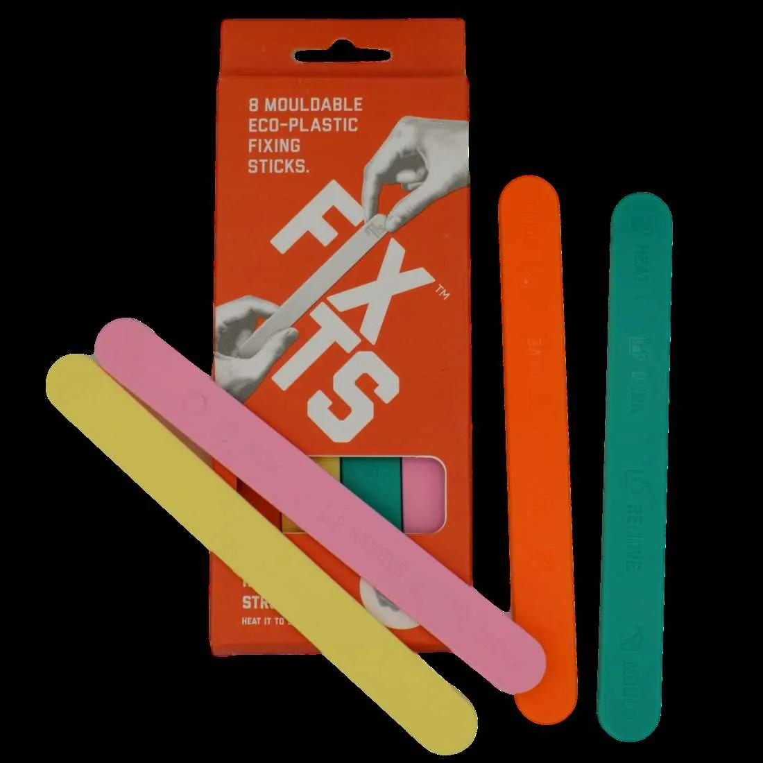 FixIts, Moldable Eco-Plastic Fixing Sticks- also now available in black or white