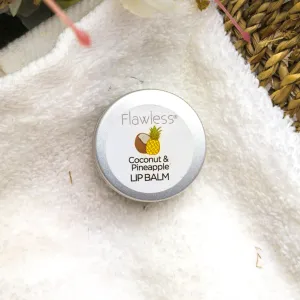 Flawless Coconut & Pineapple Vegan Lip Balm