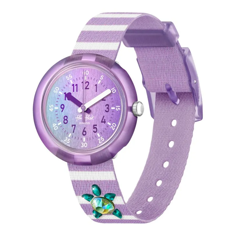 Flik Flak SHINING TURTLE Watch FPNP148