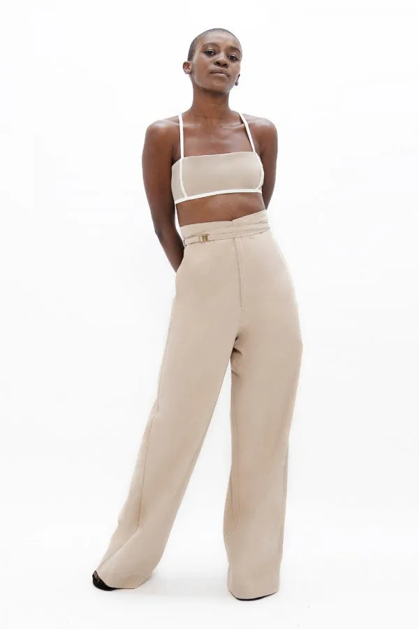 FLORENCE ORGANIC COTTON TWILL PANTS