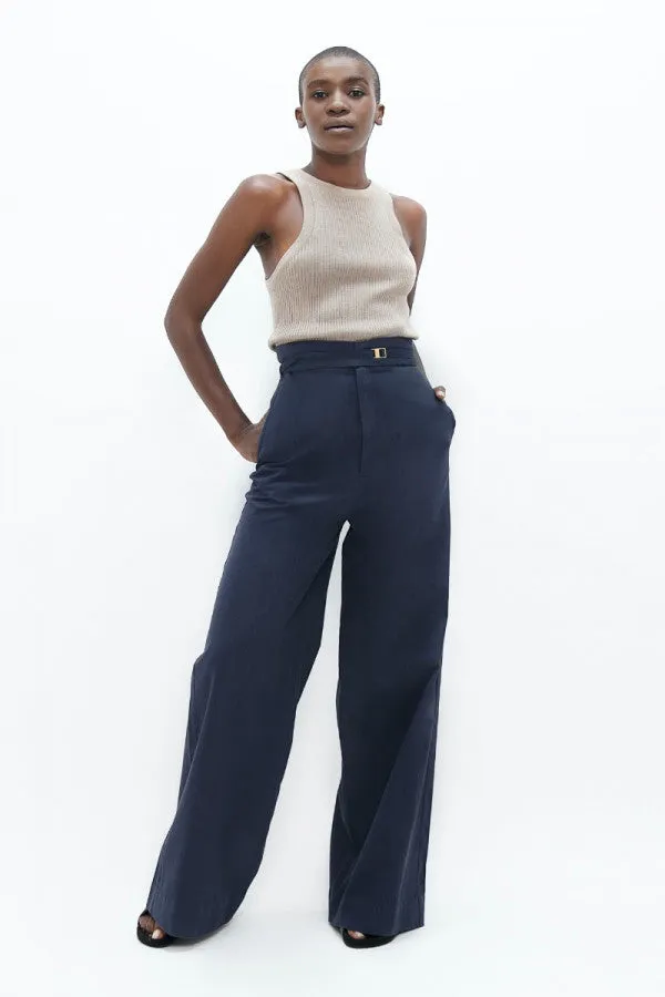 FLORENCE ORGANIC COTTON TWILL PANTS