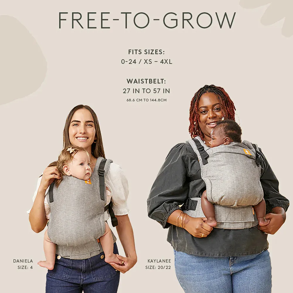 Free-to-Grow Baby Carrier, Hemp - Obsidian