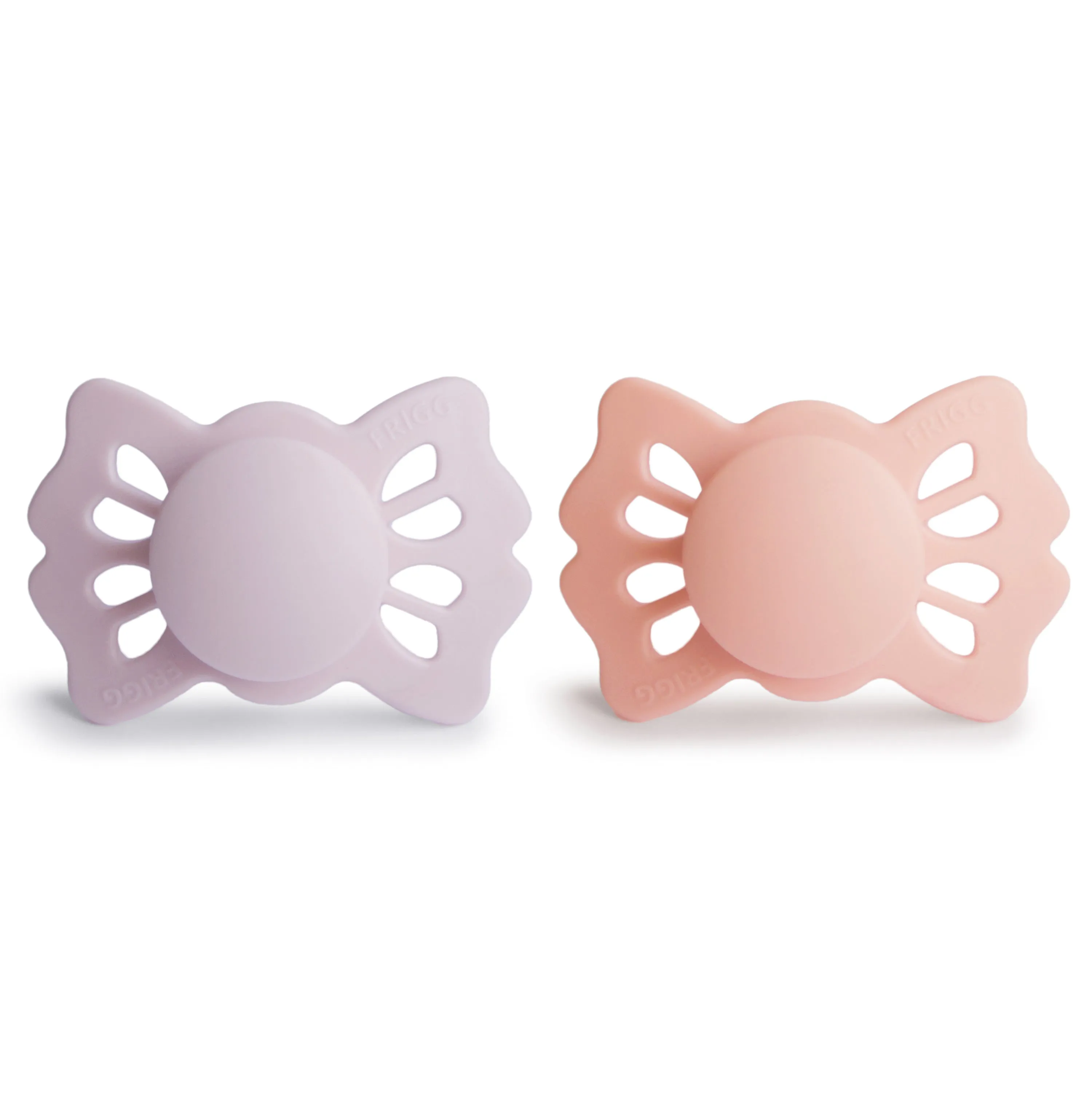 FRIGG Lucky Symmetrical Silicone Pacifier 2-Pack (0-6 Months)