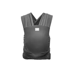 Gaia Stretchy Baby Wrap Carrier - Organic Cotton - Graphite