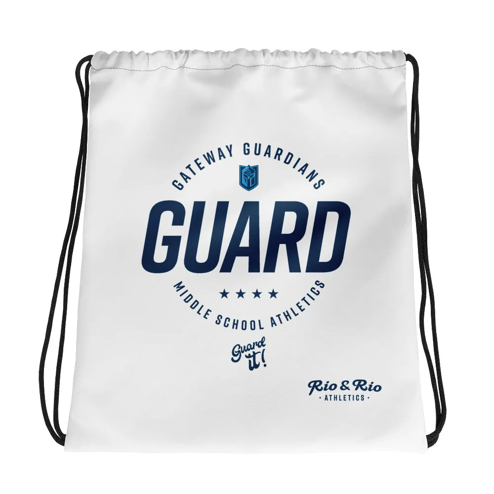 Gateway 'Excellence' white cinch bag