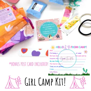 Girl Camp Kit - with BONUS CAMP POSTCARD