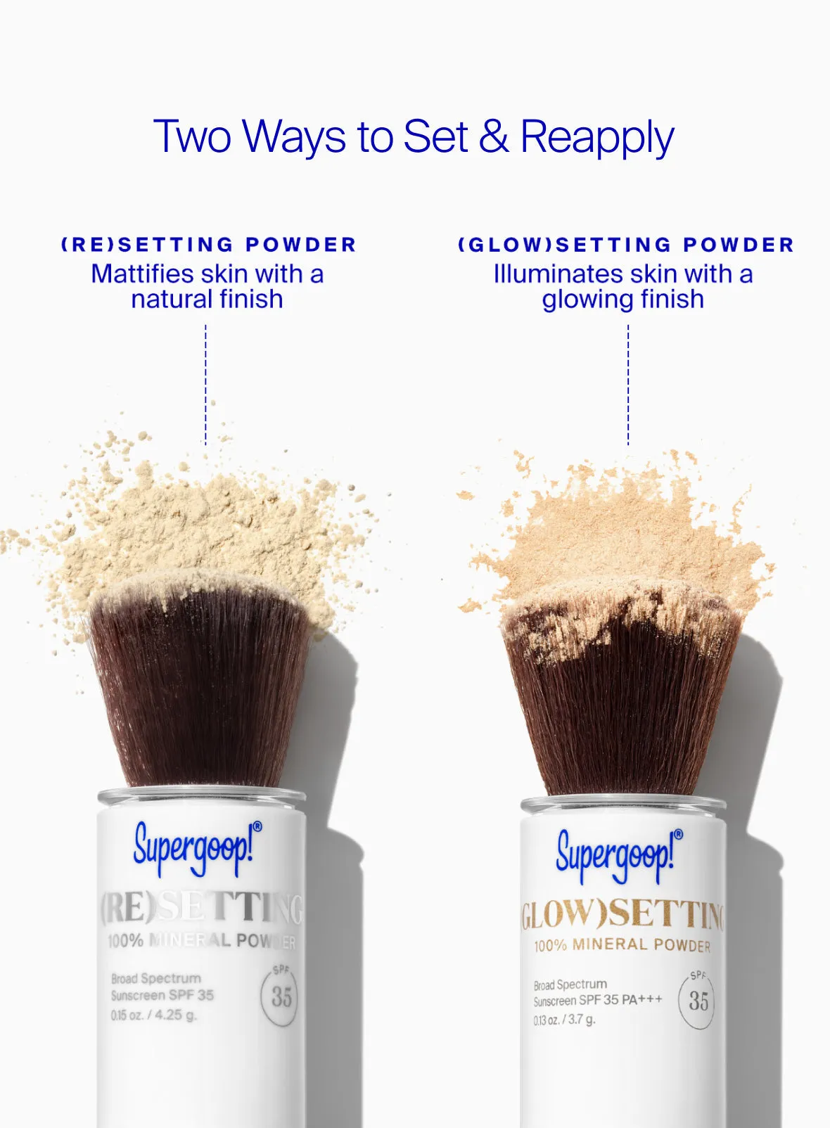 (Glow)setting 100% Mineral Powder SPF 35