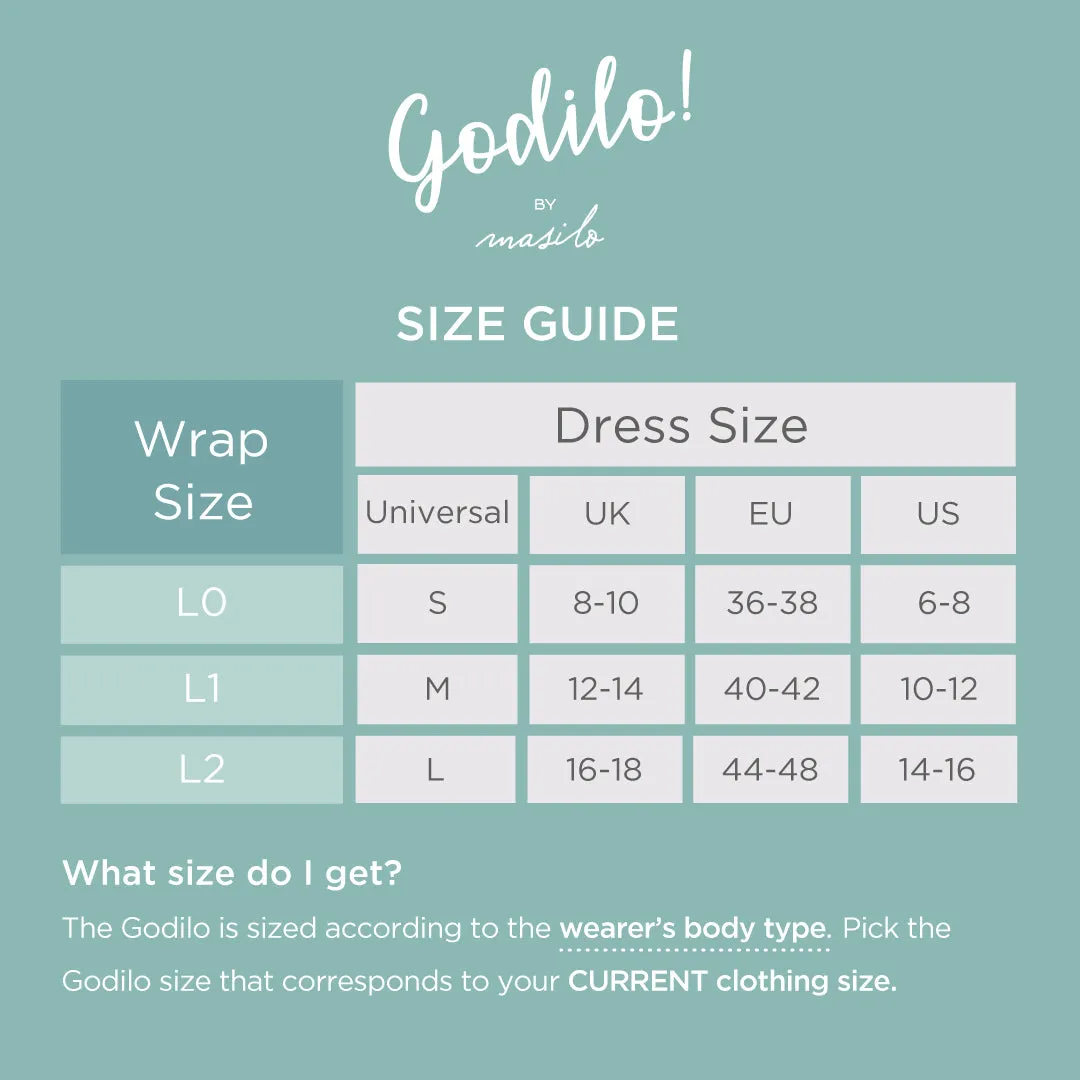 Godilo Ergonomic Organic Cotton Baby Carrier Wrap