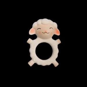 God’s Little Lamb Natural Rubber Teether