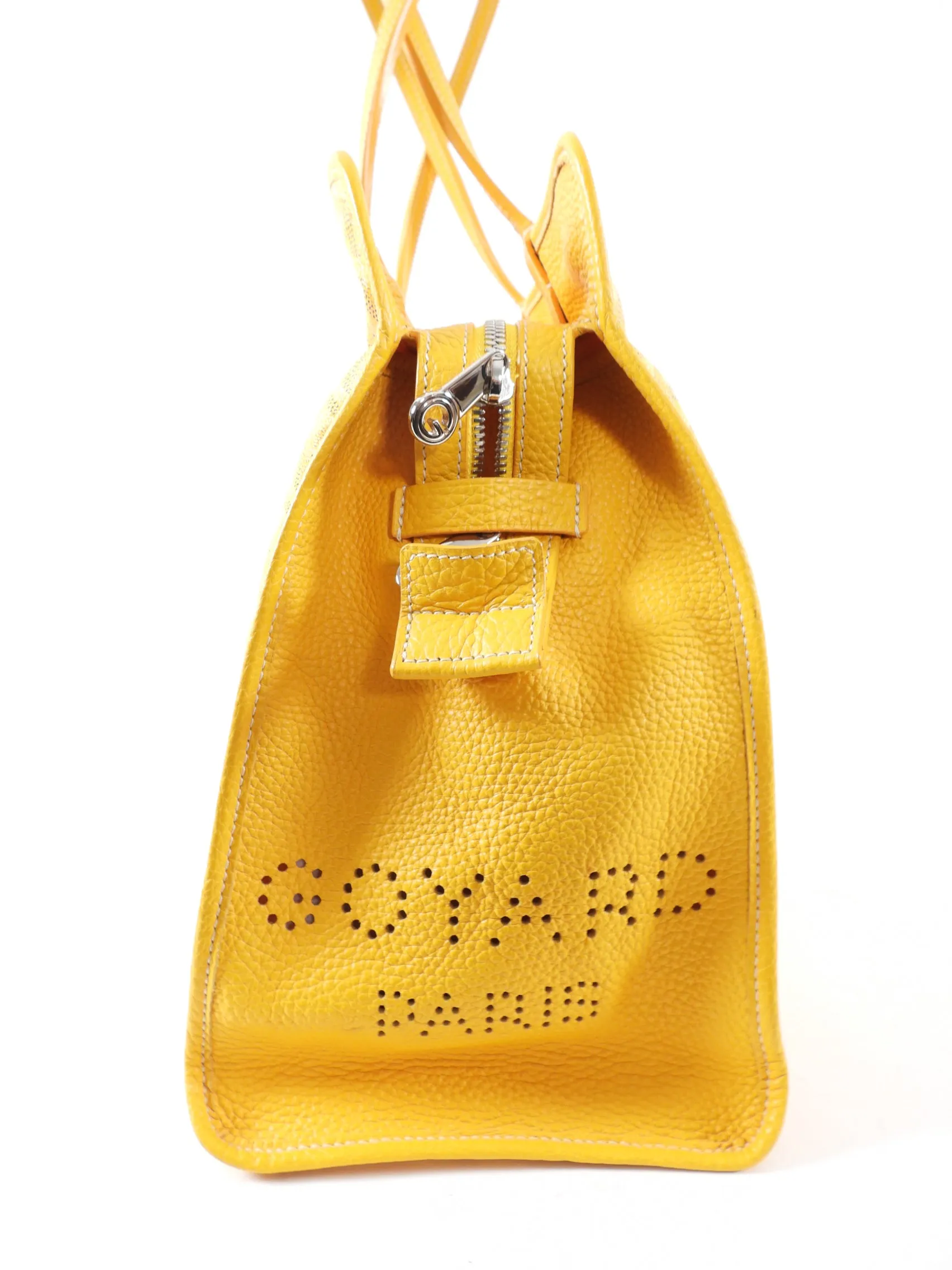 Goyard Sac Hardy Pet Carrier Yellow Tote Bag