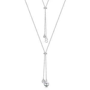 Grace Necklace - Rhodium