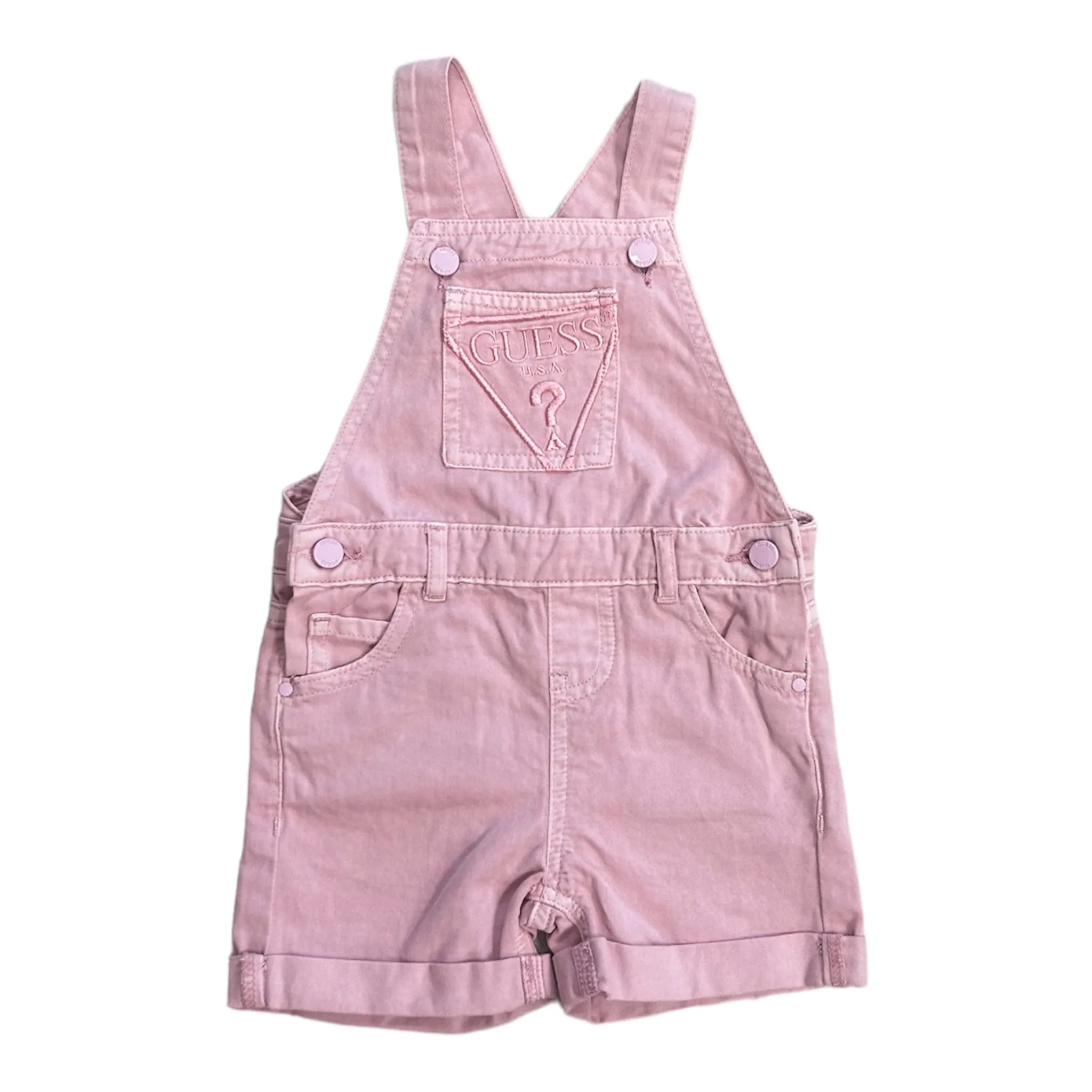 Guess - Pink dungarees, short legs