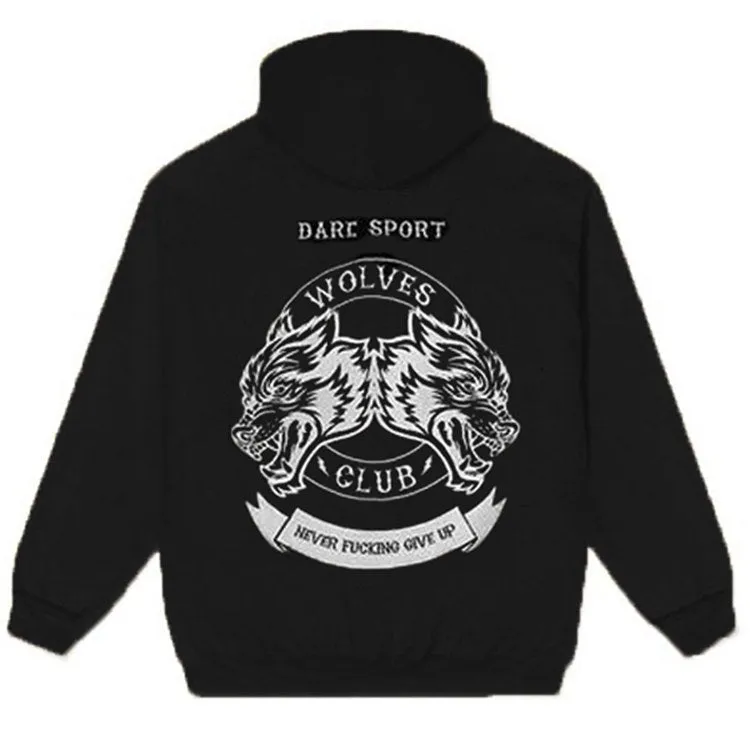 GYM KONGO ATHLETIC BODYBUILDING WOLVES HOODIE SWEATSHIRTS