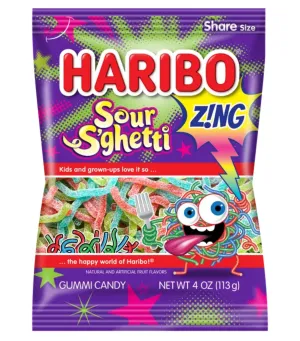 Haribo Zing Sour Sghetti