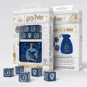 Harry Potter Ravenclaw D6 Dice & Pouch Set