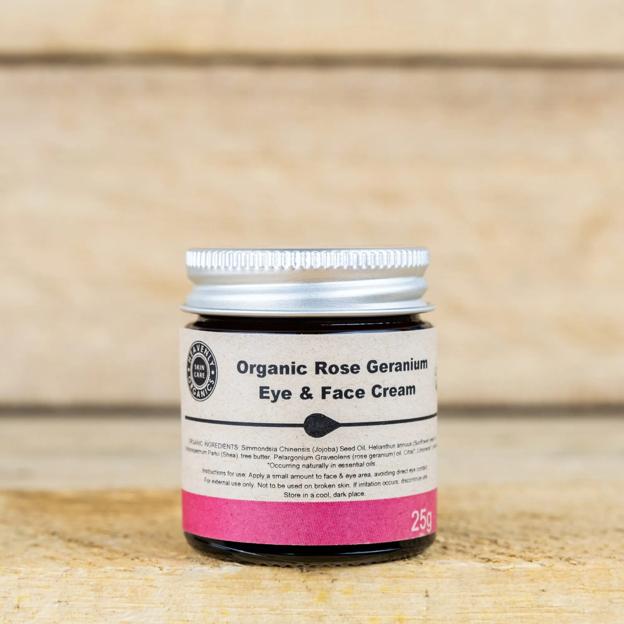 Heavenly Organics Rose Geranium Eye & Face Cream