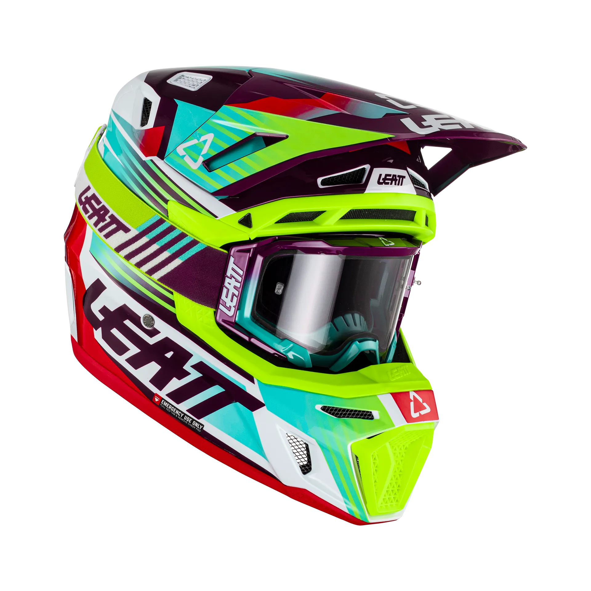 Helmet Kit Moto 8.5 V23 - Neon