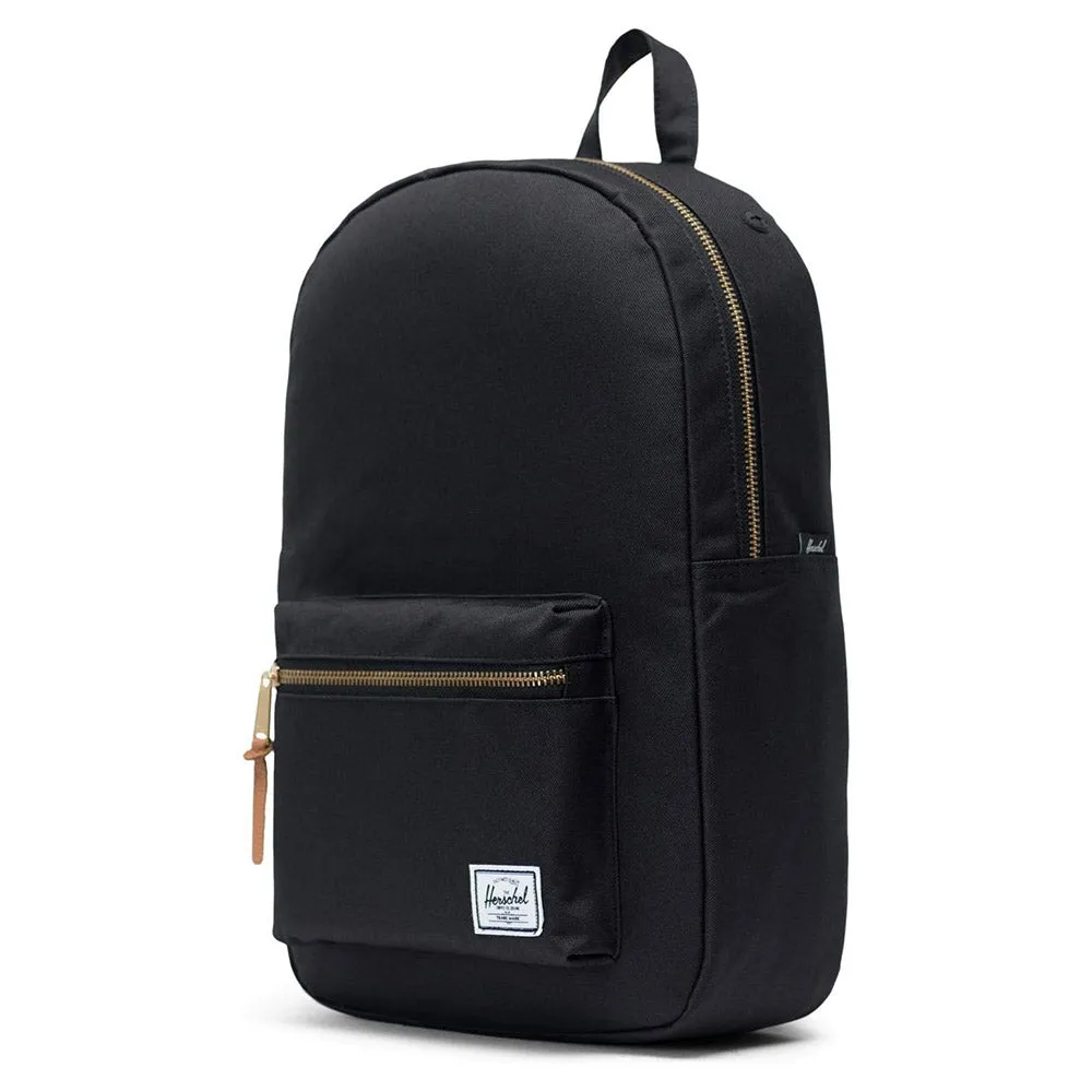 Herschel Unisex Black Mid-Volume 17L Settlement Backpack - 10005-00001-OS