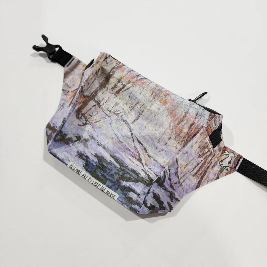 High Tail Designs - The Ultralight Fanny Pack "Serenity Snow"