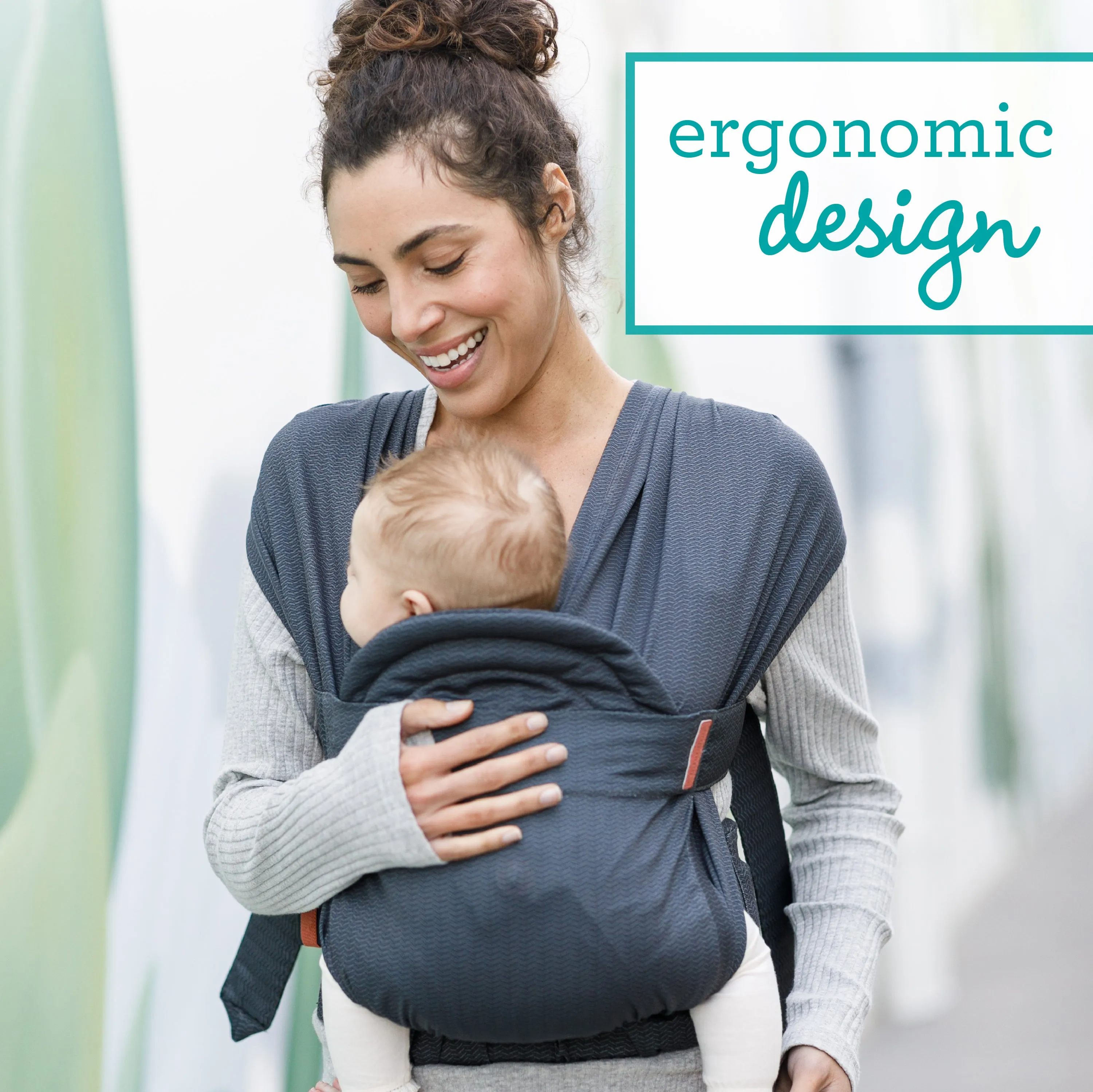 Hug & Cuddle Adjustable Hybrid Wrap Carrier