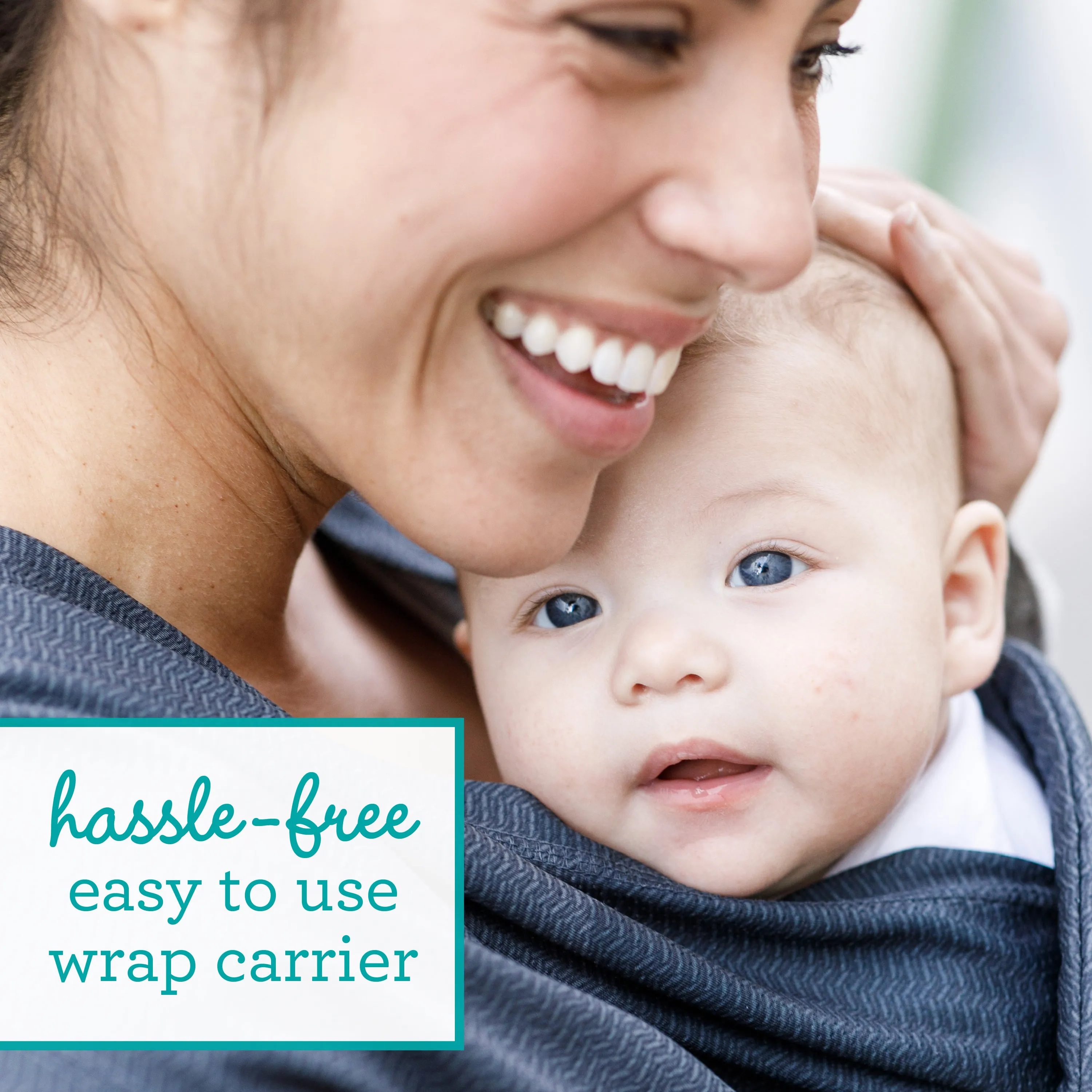 Hug & Cuddle Adjustable Hybrid Wrap Carrier