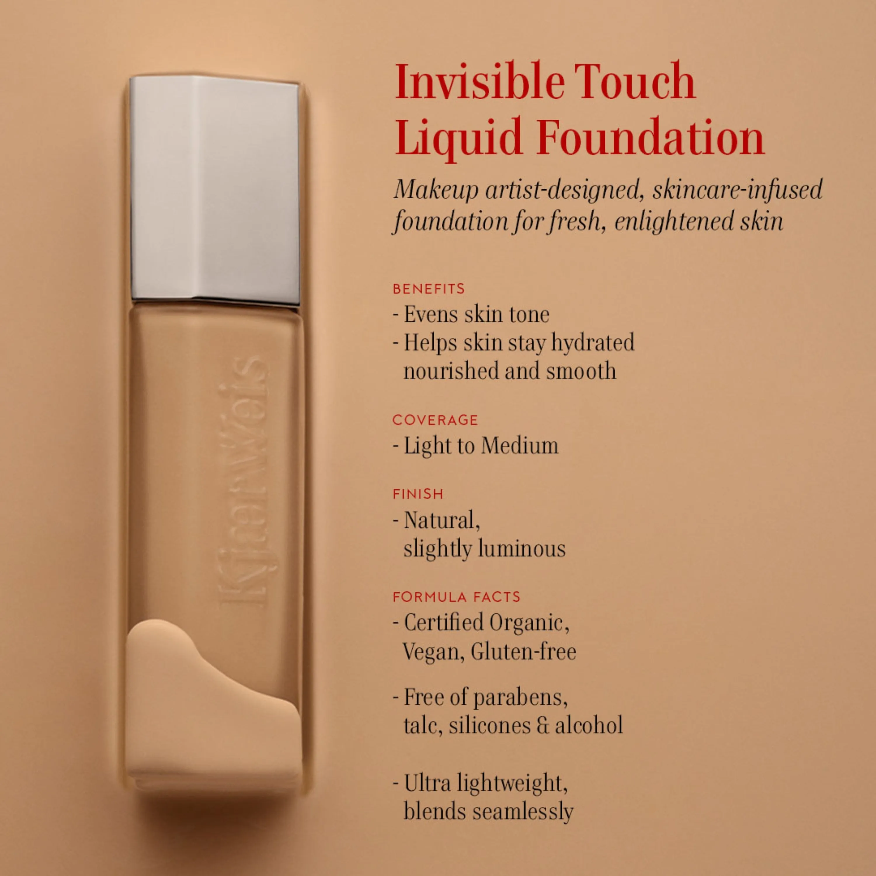 Invisible Touch Liquid Foundation--M240/Velvety