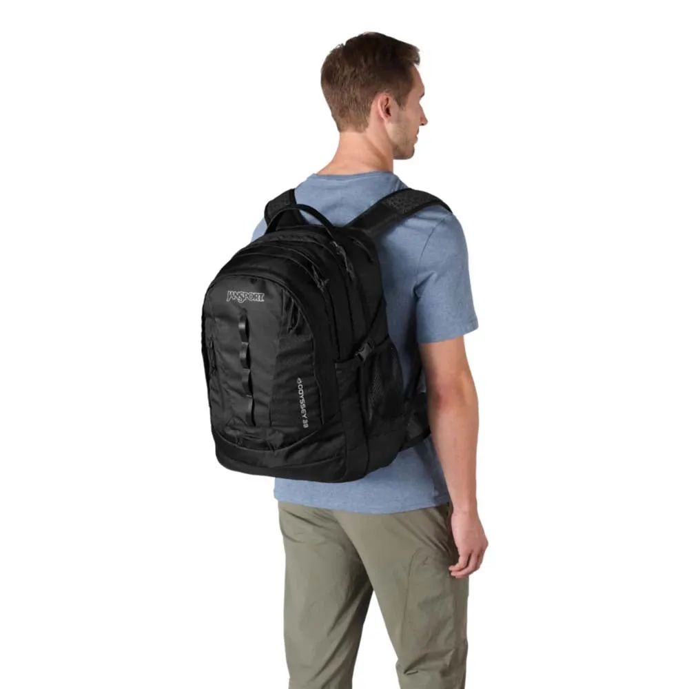 JanSport Black Odyssey Backpack