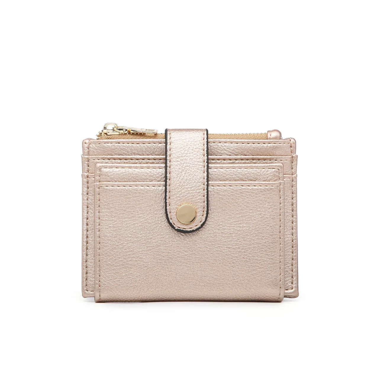 JEN & CO WL1904 Sam Mini Snap Wallet/Card Holder