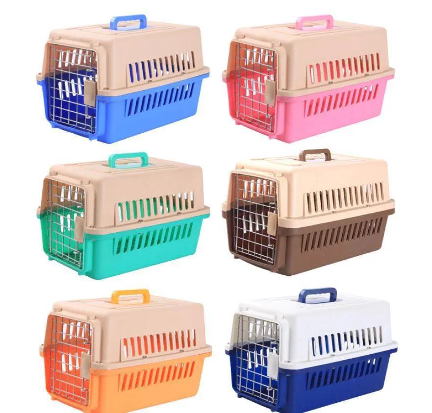 Jet Box Carrier Cage Travel Box For Cats & Dogs