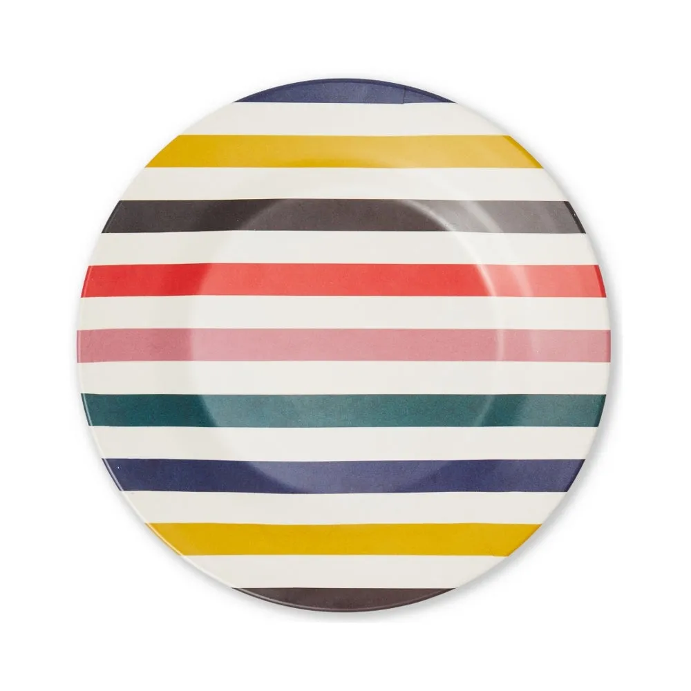 Kip & Co Big Stripe Diagonal Dinner Plate 2P Set