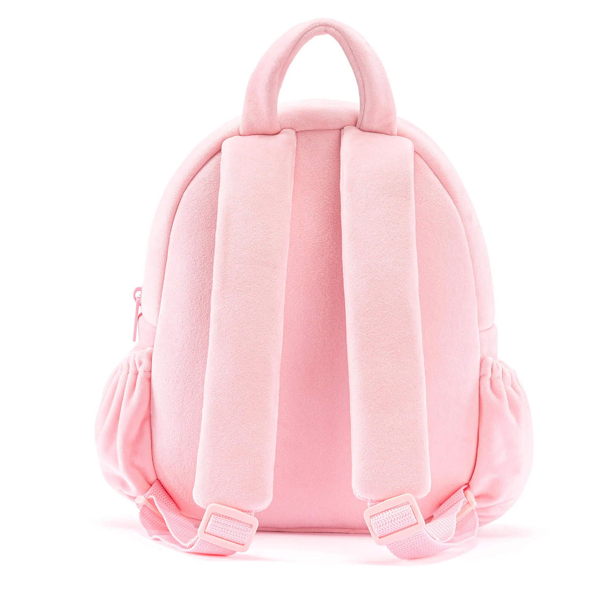 Lazadagifts 11-inch Toddler Kids Backpack Plush Kitty Cat Pre-School Backpacks with Double Layers Storage Pink