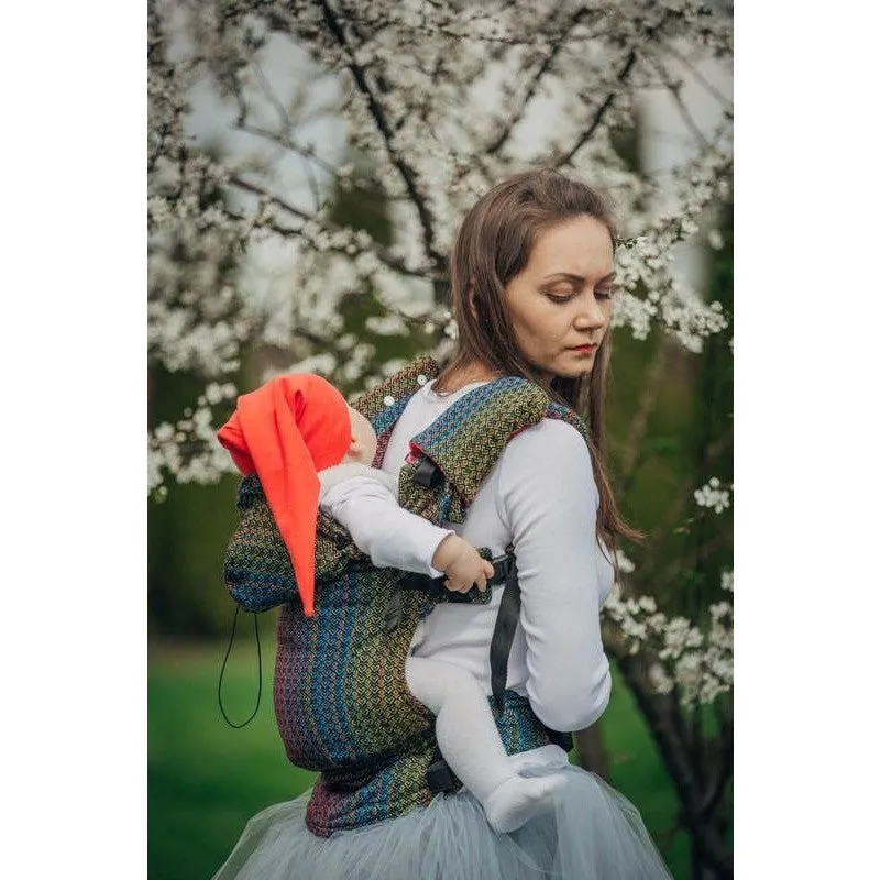 Lenny Lamb Ergonomic Carrier (BABY) - Little Love Delight (Silk, Wool, Cashmere, Cotton) (Second Generation)