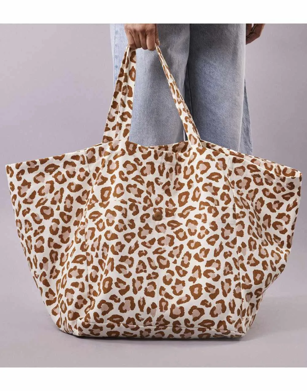 Leopard Print Sac de Plage, Beach Bag Sewing Kit