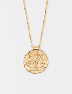 LIBRA ZODIAC MEDAL