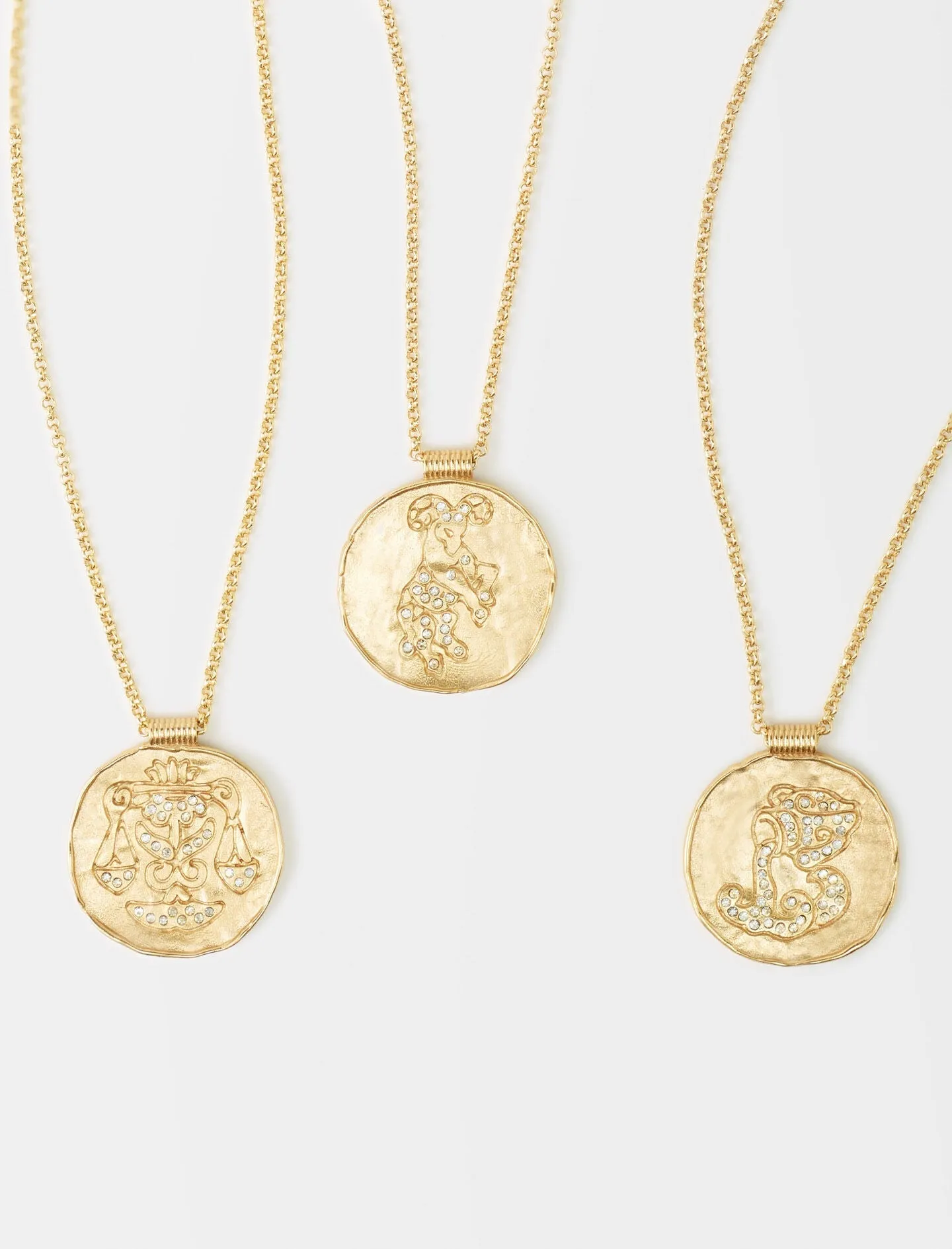 LIBRA ZODIAC MEDAL