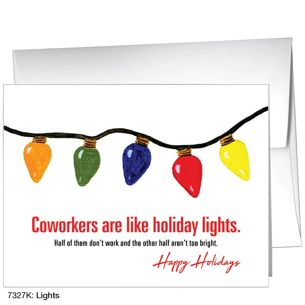 Lights, Greeting Card (7327K)