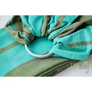 Little Frog Ring Sling - Emerald