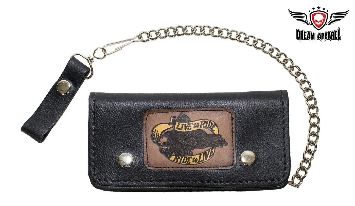 Live To Ride Heavy Duty Chain Wallet