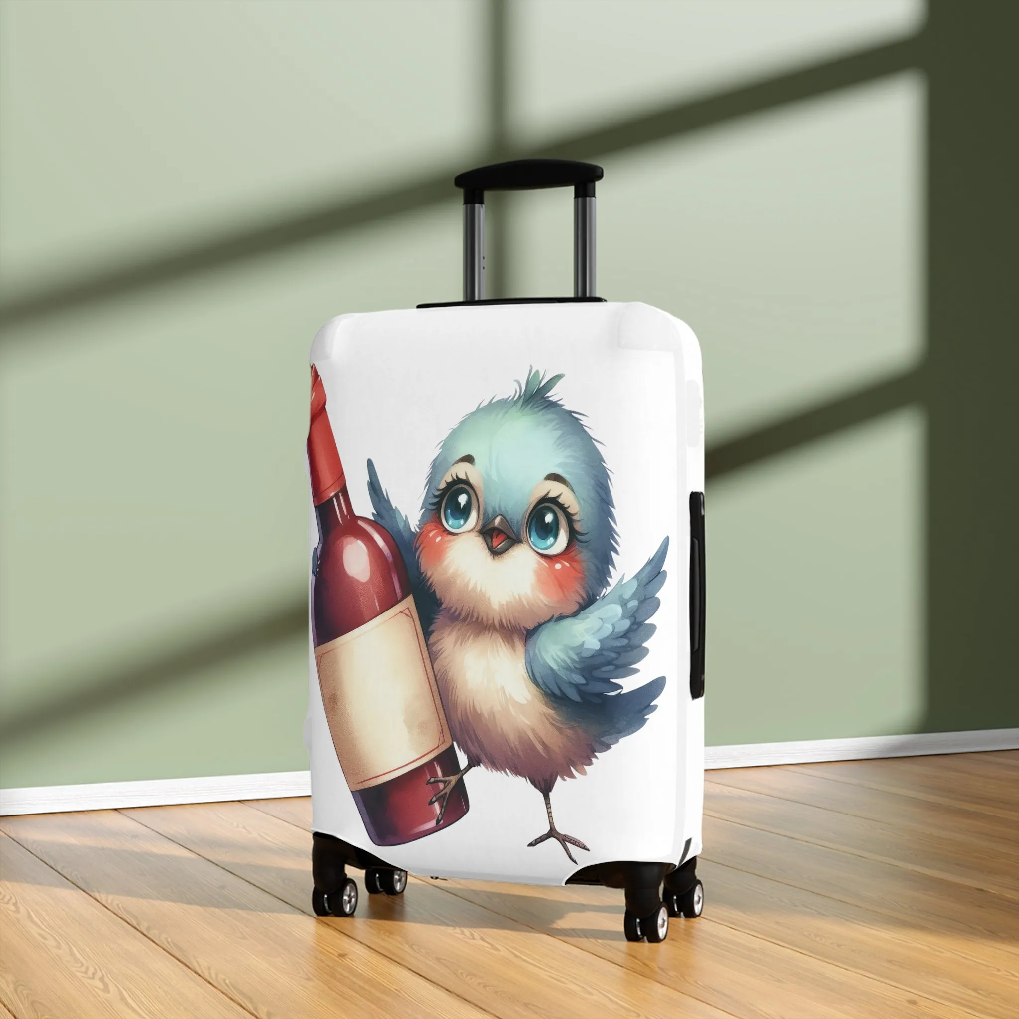 Luggage Cover, Cute Bird, awd-1641